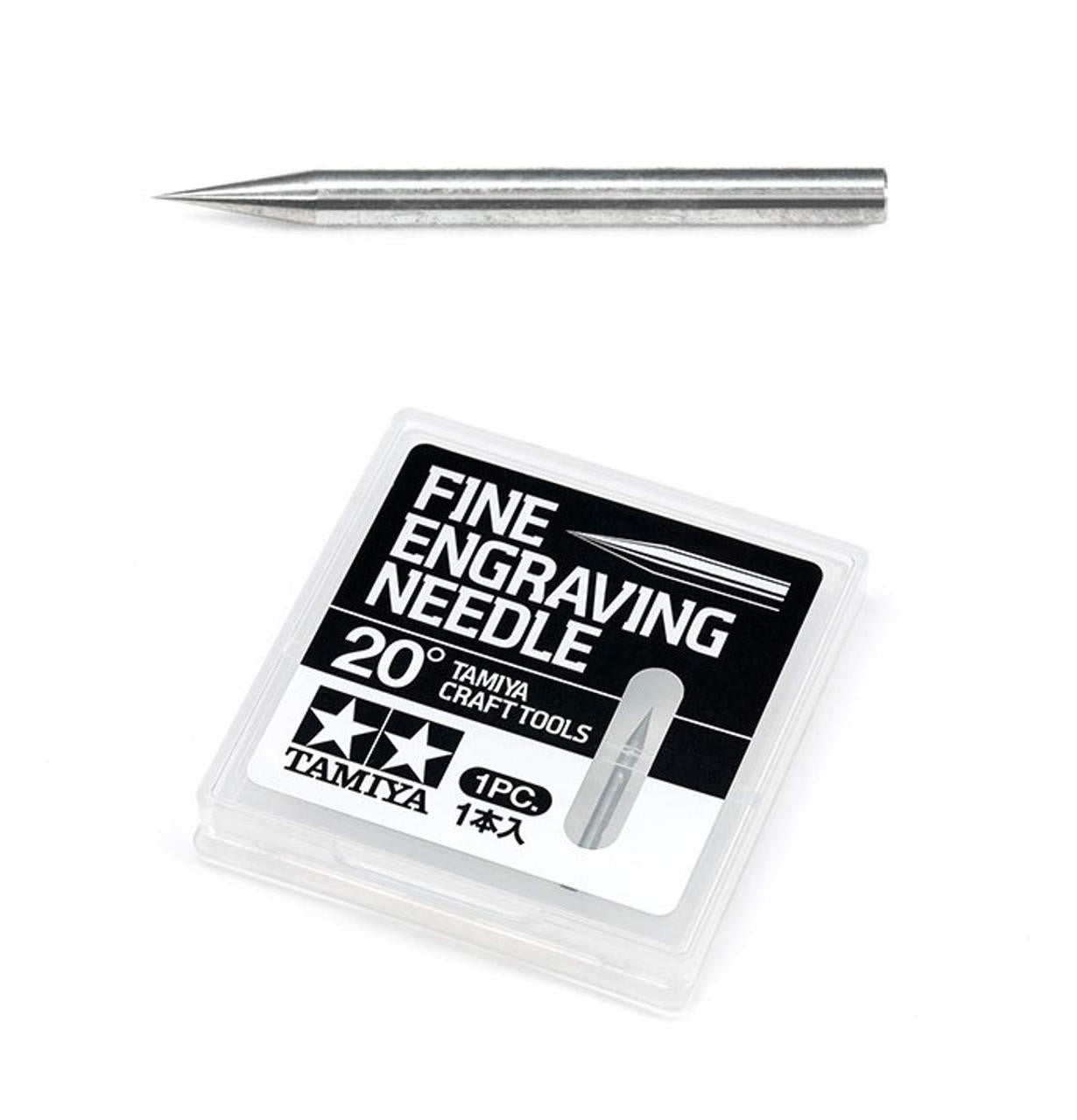 Tamiya Fine Engraving Needle 20 Degrees 74148